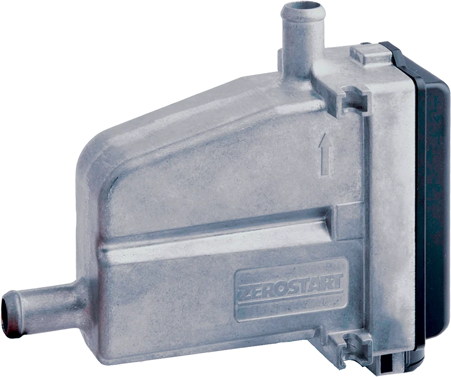 Zerostart thermosiphon coolant heater
